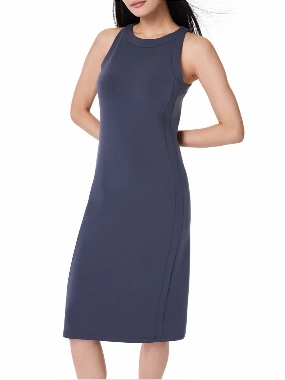 SPANX AirEssentials Aire Side Stripe Midi Dress